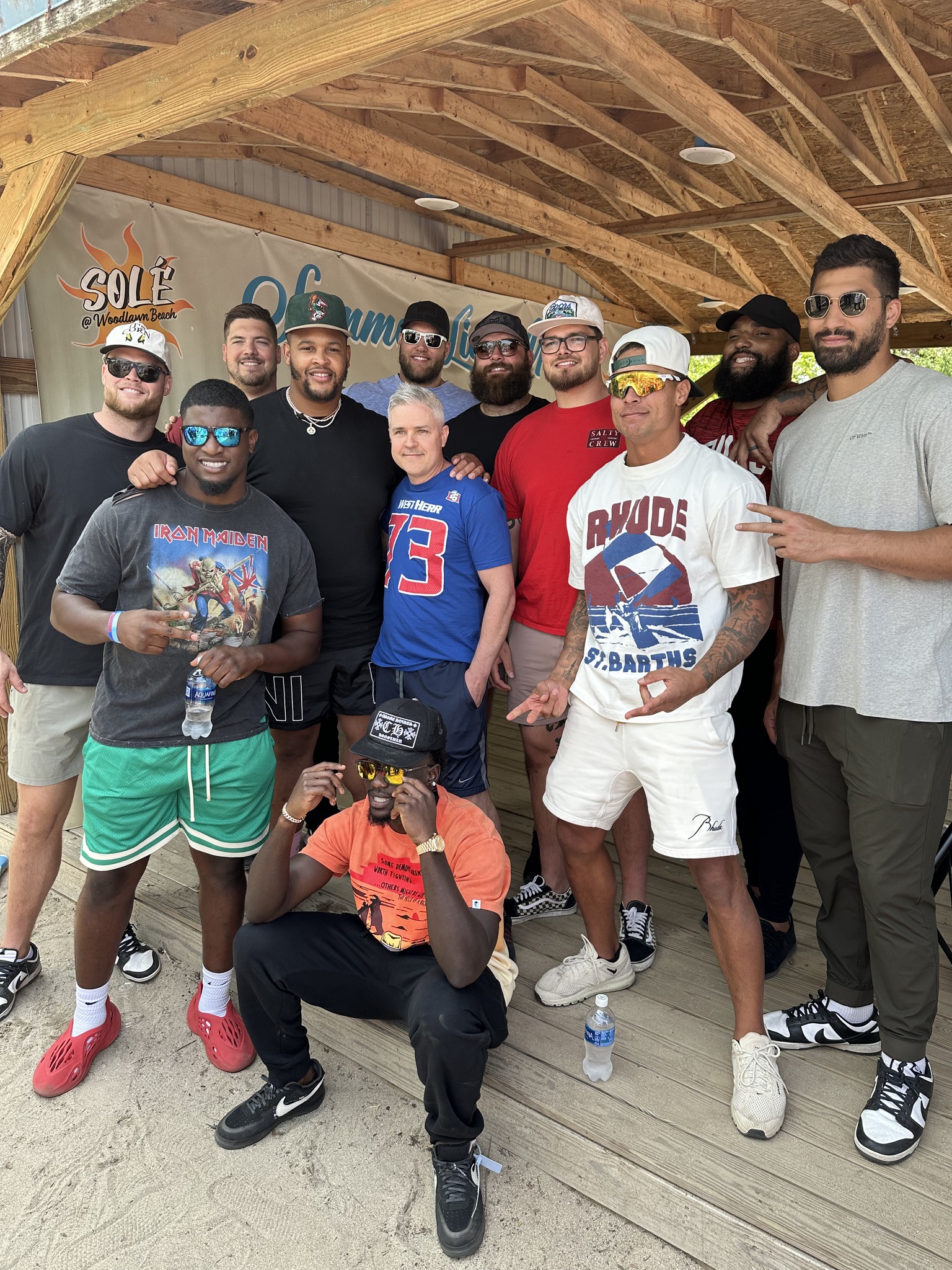 Dion's Dreamers cornhole tournament at Woodlawn Beach State Park