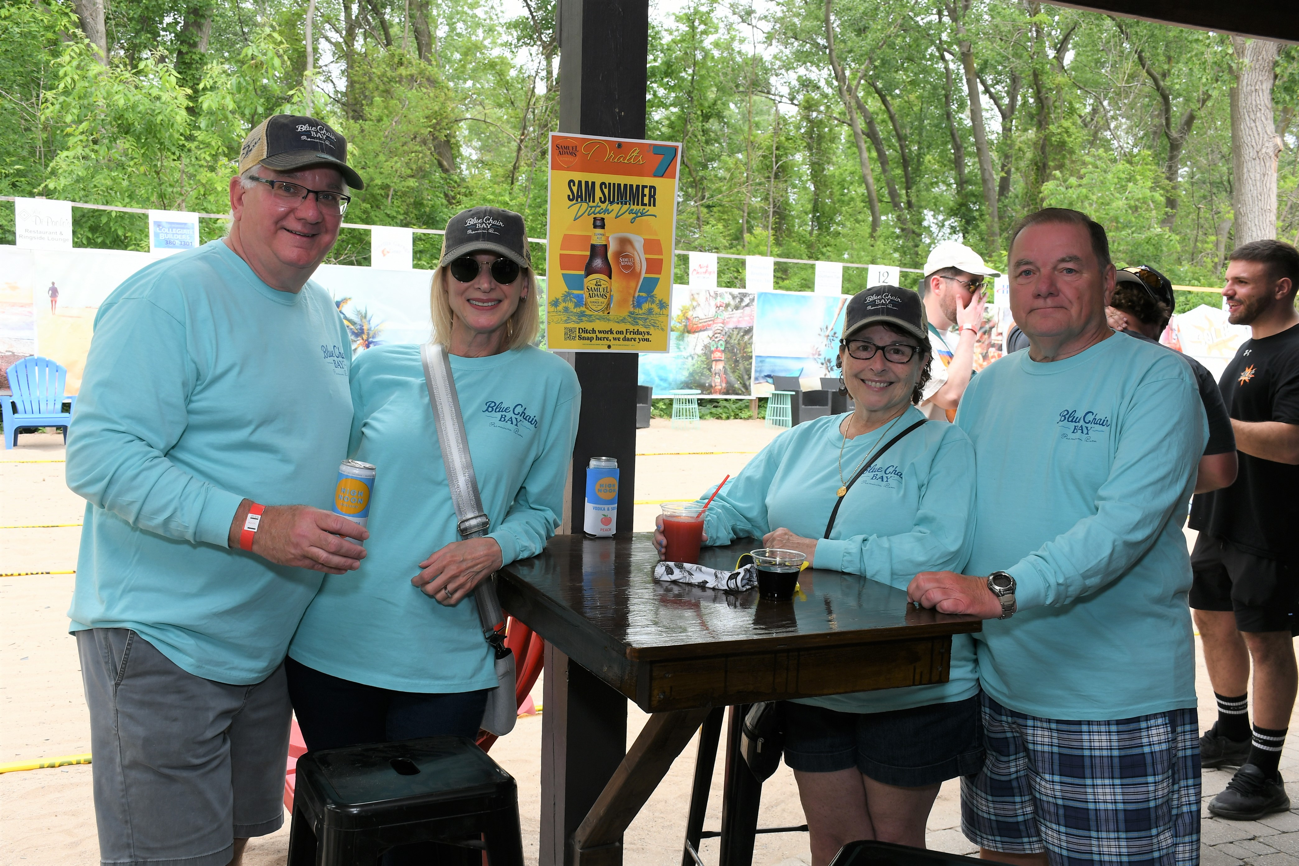 Dion's Dreamers cornhole tournament at Woodlawn Beach State Park